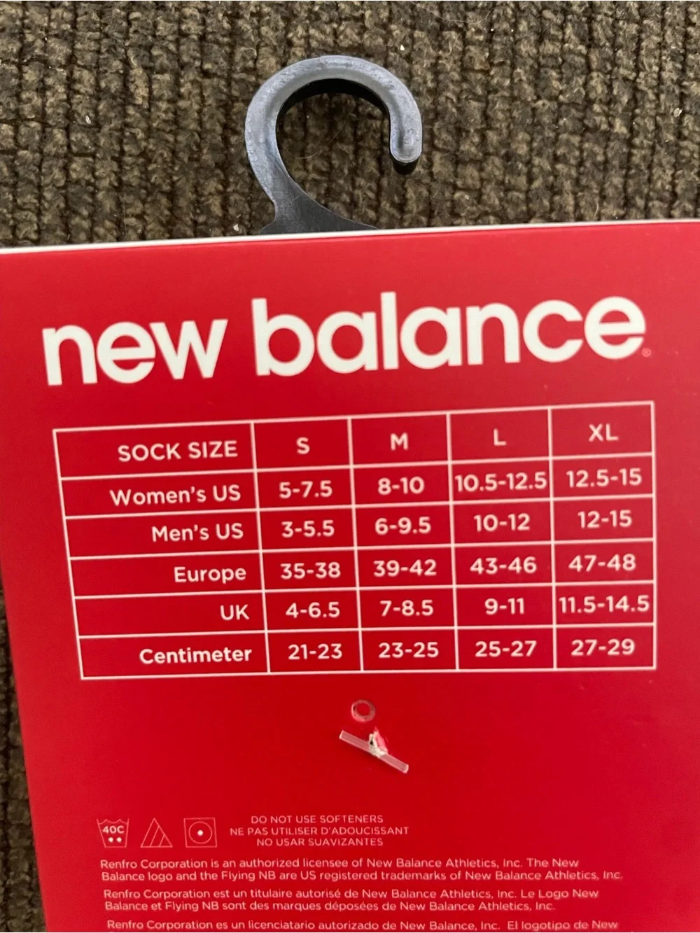 NWT Unisex (3 Pair) Adult New Balance White Wellness Crew Socks Size L